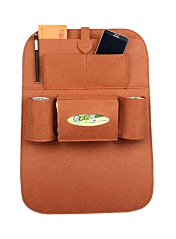

Generic Back Seat Organizer, Brown