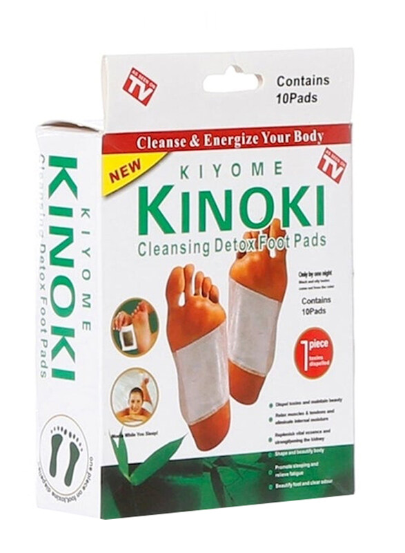 

Kinoki Cleansing Detox Foot Pads, 10 Pads
