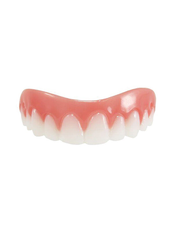 

Generic Instant Smile Comfort Fit Flex Cosmetic Teeth, White/Pink