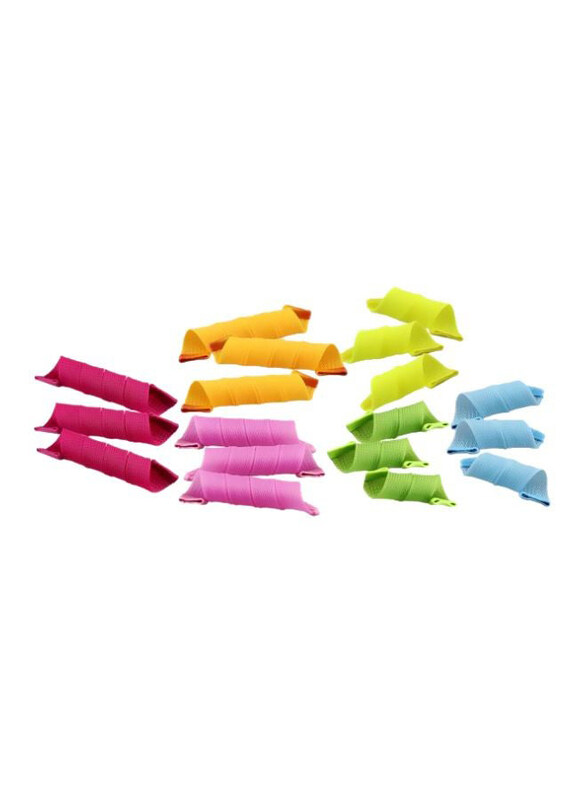 

As Seen On TV 6-Piece Magic Levarag Hair Curling Tools Set, Multicolour