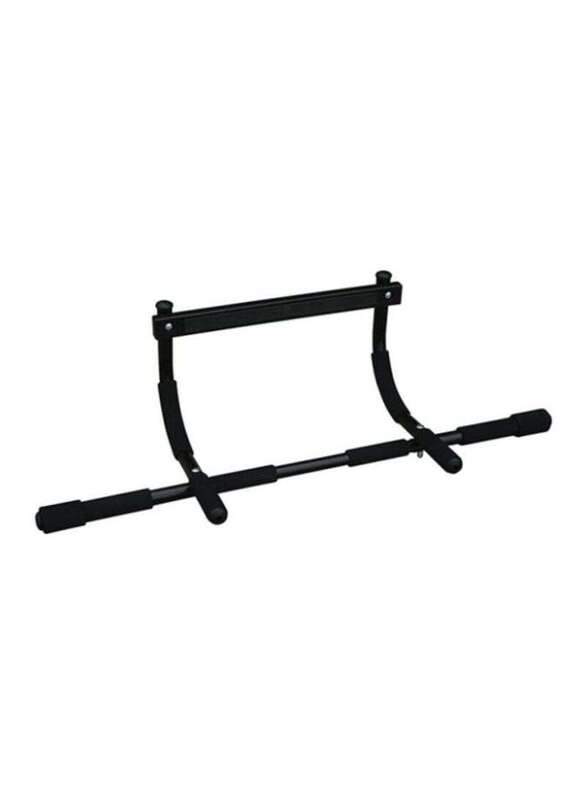 Iron Gym Workout Bar, 52 x 20 x 9cm, Black