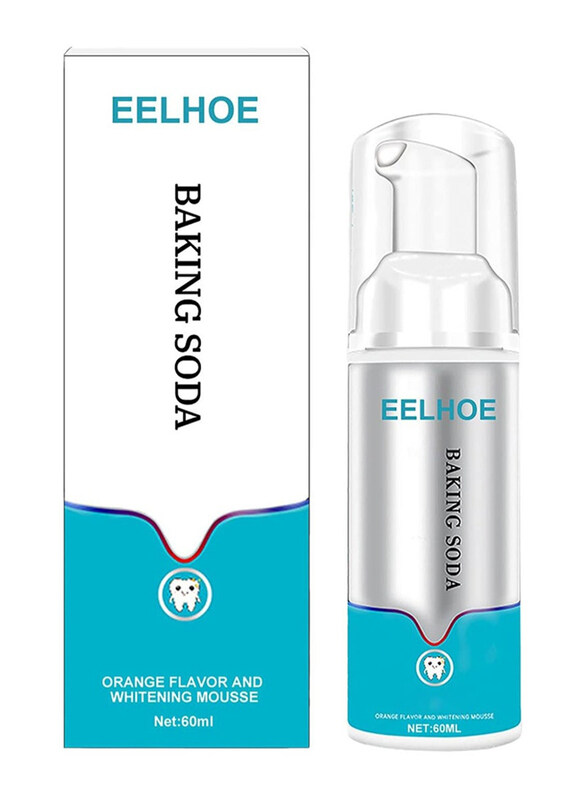 

Eelhoe Soda Ultra Fine Tooth Whitening Mousse, 60ml