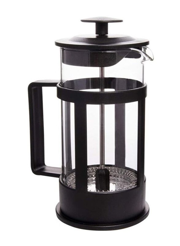 

DubaiGallery 800ml French Press Coffee & Tea Maker, Black