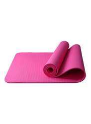 Non-Slip Yoga Mat, 8mm, Pink