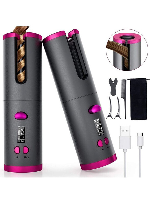 

Xiuwoo Automatic Hair Curler Set, Multicolour
