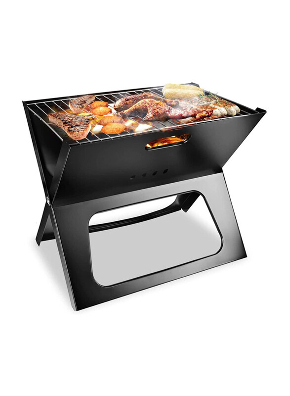 

Generic Foldable Grill for Outdoor Places, Black