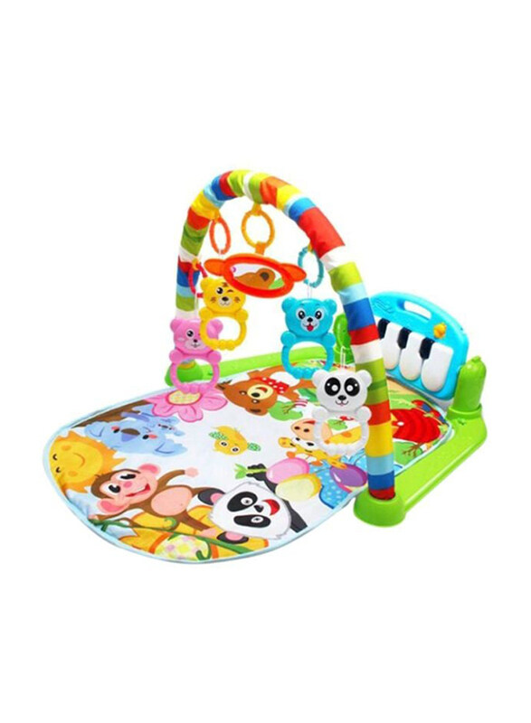 

Beauenty Play Mat Activity Gym For Baby- Kick And Toy With Piano, Multicolour