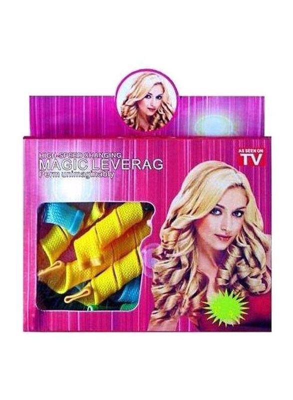 

Magic Leverag DIY Hair Curler Set, 18 Pieces, Multicolour