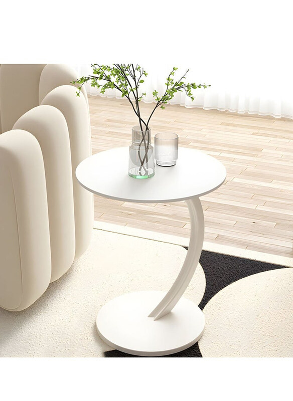 

DubaiGallery Coffee Table Living Room Sofa Side Cabinet Small Table, White