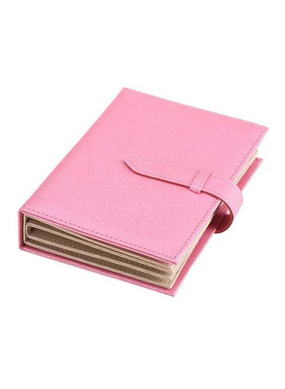 

Sharpdo Leather Jewellery Display Organizer Book, Pink