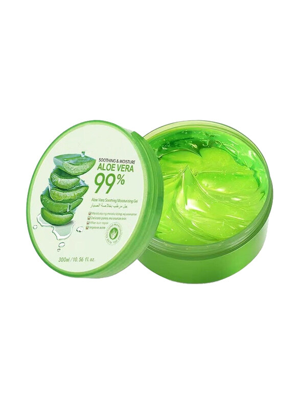 

DubaiGallery Aloe Vera Soothing Moisturizing Gel Clear, 300ml