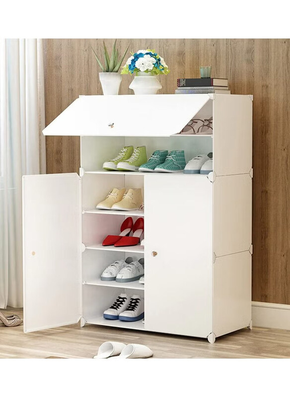 

DubaiGallery Cupboard Shoe, White
