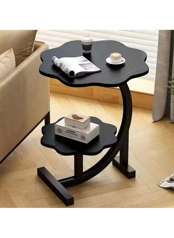 

DubaiGallery Modern Mesa Auxiliar Entrance Coffee Table, Black