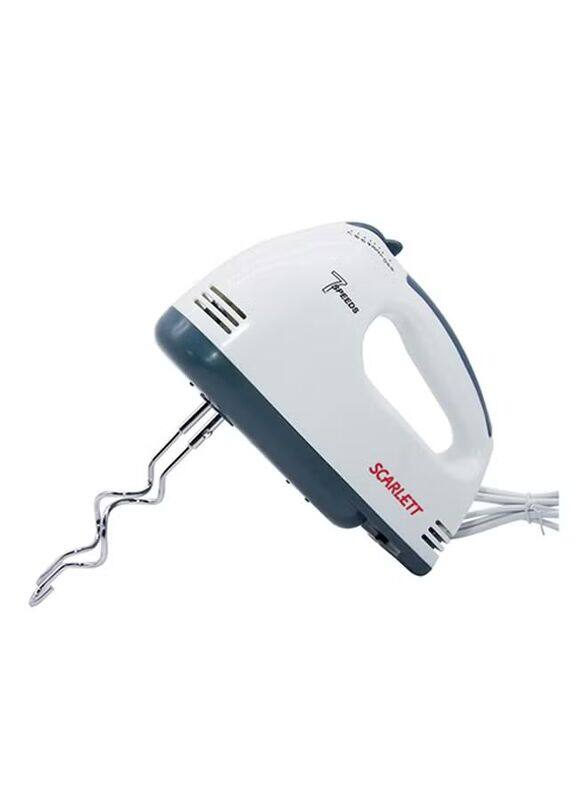 

Yupfun 7-Speed Handheld Super Hand Mixer, 100W, BY-083, White