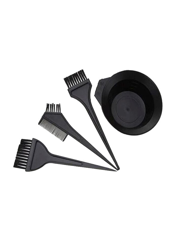 

Generic Hair Colouring Tool Set, 4 Pieces, 22119, Black