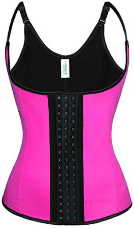 

Generic Full Body Corset, Pink/Black, L