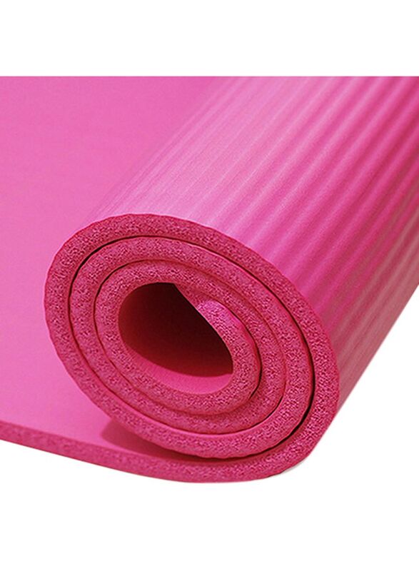 High Density NBR Anti-Slip Yoga Mat, 61cm, Pink