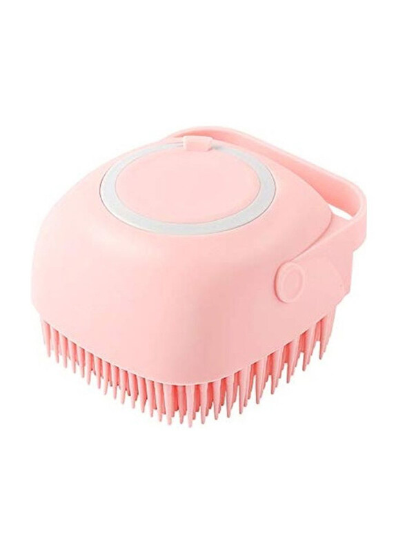 

Generic Silicone Bath Brush, Pink, 84 x 60 x 84mm, One Size