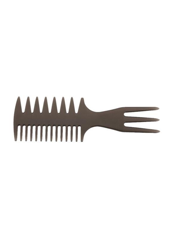 

Generic 3-In-1 Wide Tooth Afro Hair Pick Comb, Black