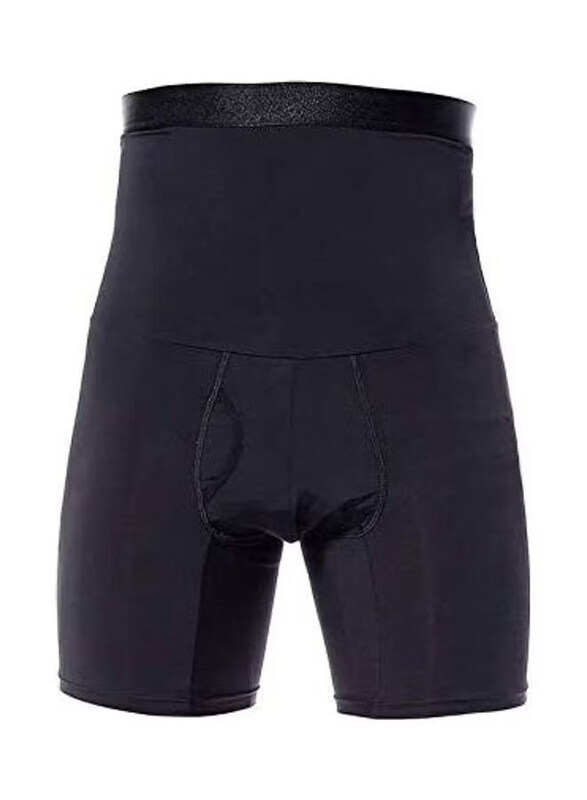 

Generic Solid Seamless High Waist Shapewear, Black