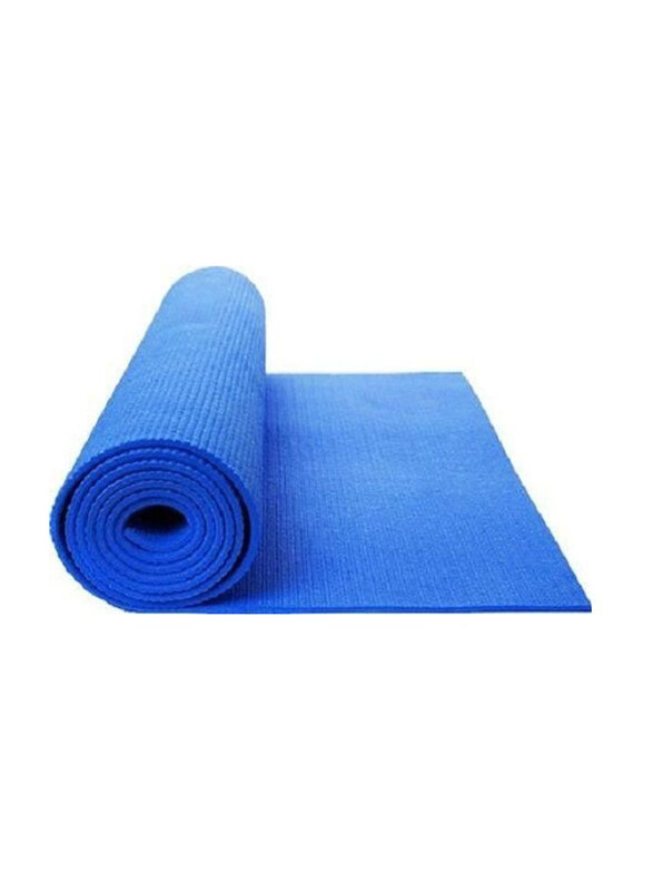 

Generic PVC And Foam Non-Slip Yoga Mat, 61.6cm, Blue