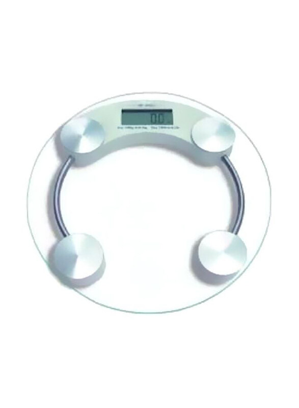 

Generic Digital Personal Scale, Clear/Silver