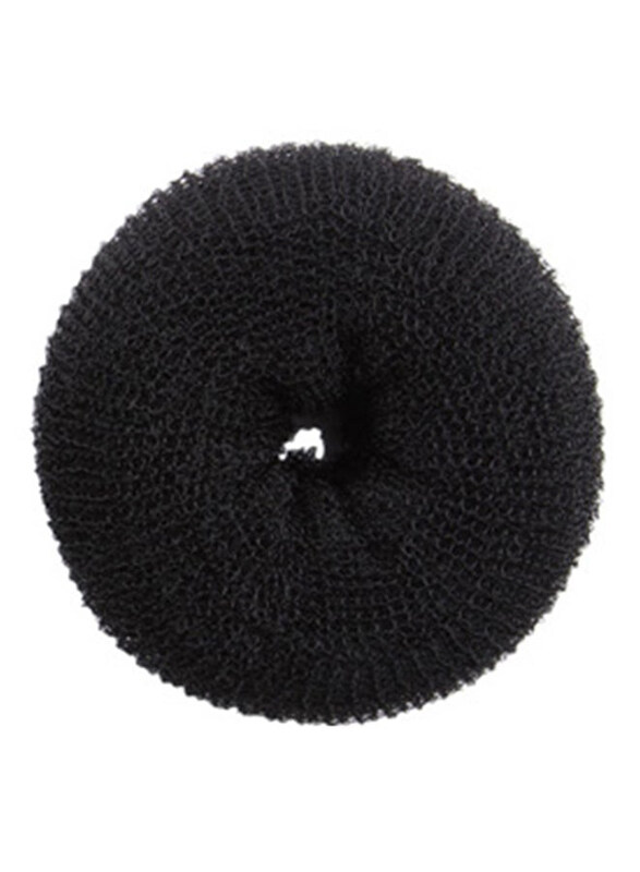 

Generic Donut Shaped Hair Bun for All Hair Types, Black