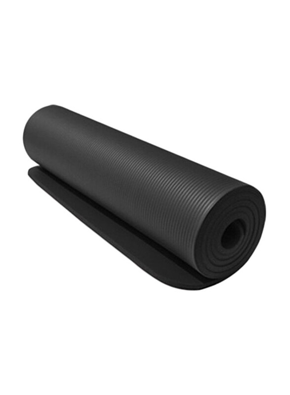 

Generic Non-Slip Yoga Mat With Carrying Strap, Black