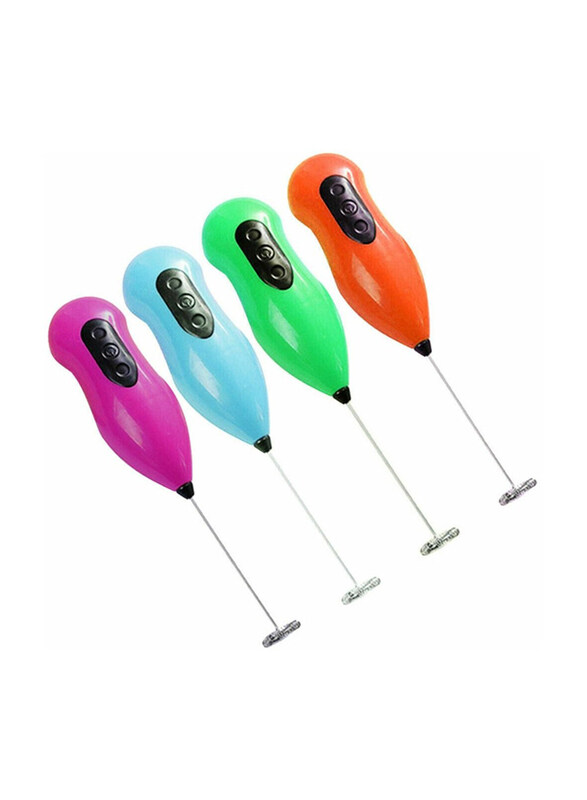 

DubaiGallery Mini Hand Blender for Coffee/Egg Beater Milk Frother Electric Foam Maker, Multicolour