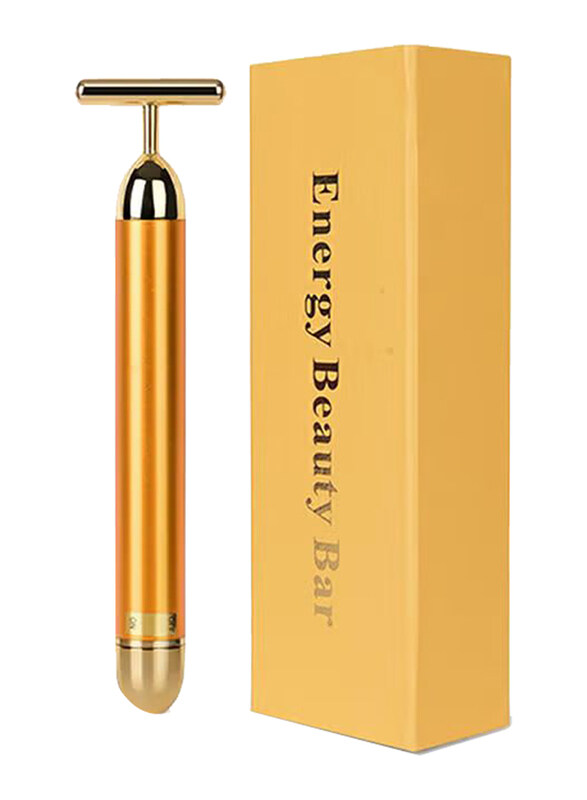 

Energy Beauty Bar Vibration Face Massager Pen, Gold