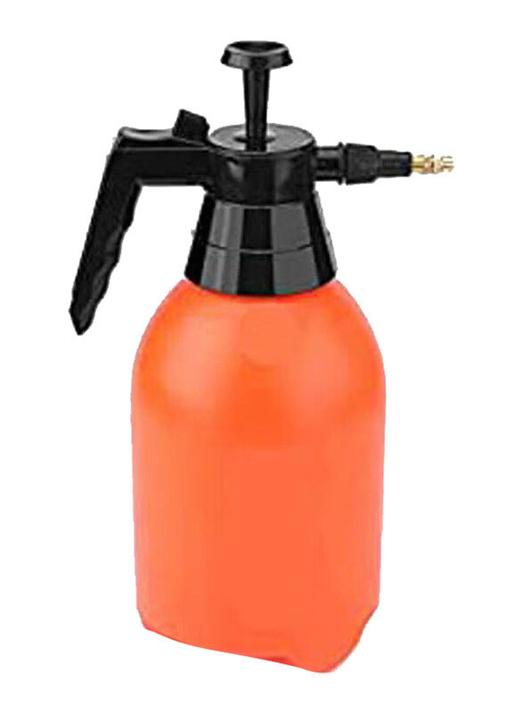 

Generic 2L Pump Pressure Garden Sprayer & Mister for Water, Herbicide, Pesticides, Fertilizers, Mild Cleaning Solutions & Bleach, Black/Orange