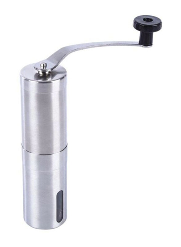 

QiaoKai Stainless Steel Coffee Grinder, LK0070, Silver
