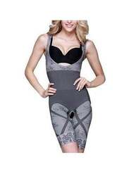 Body Shaper Slimming Suit, XXL/XXXL, Grey