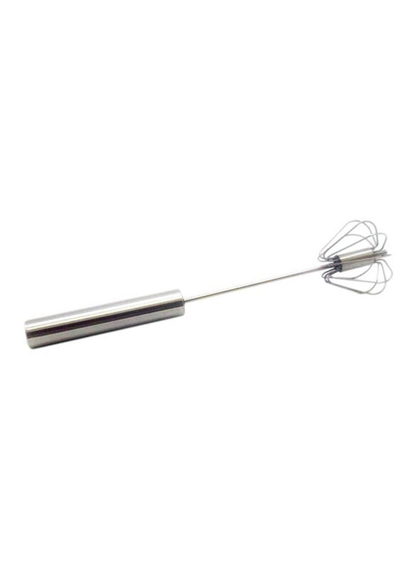 

Generic 26Cm Semi-Automatic Egg Beater, Silver
