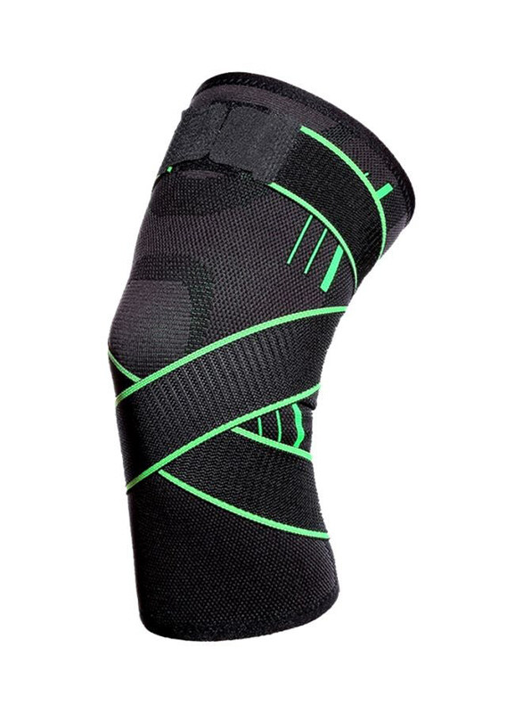 

Generic Protective Knee Pad, X-Large, Black/Green