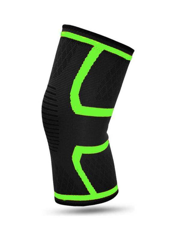 

Generic Anti-fall Thin Elastic Knee Pads for Fitness Running Cycling & Mountaineering, Medium, Green