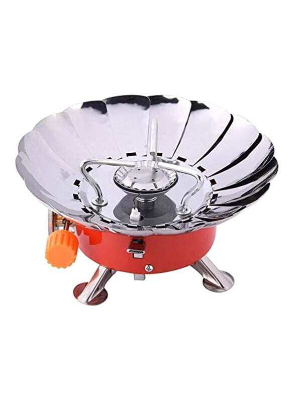 

Generic Portable Gas Stove, Silver/Pink