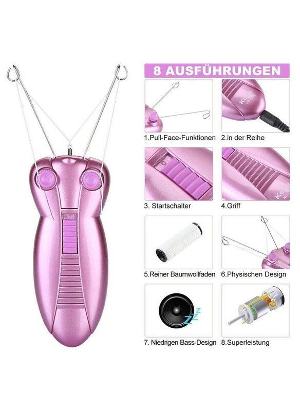 

Browns Electric Face Hair Remover, Pink