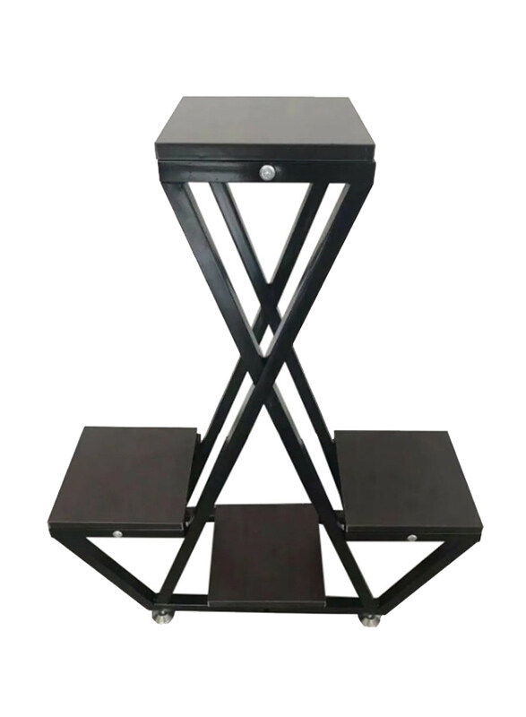 

DubaiGallery Planter Stand Table/Wooden Stool/Flower Pot Stand, Brown