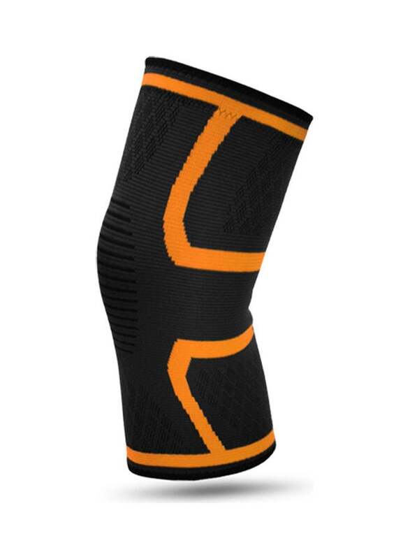 

Generic Anti-Fall Thin Kneepad Protector, Large, Orange/Black