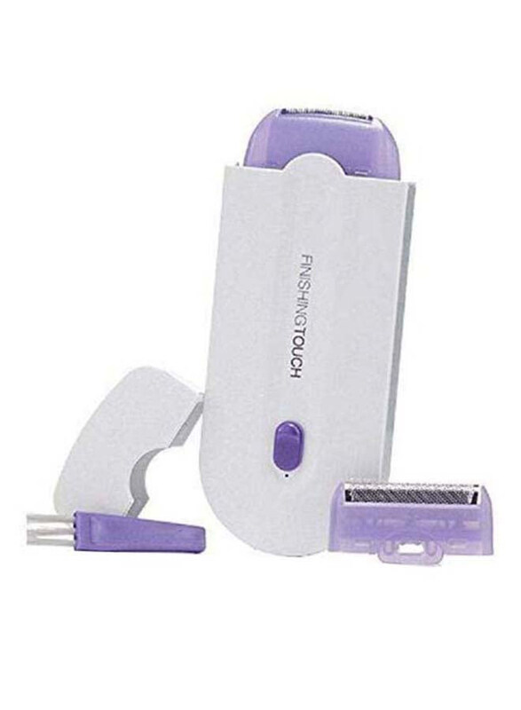 

Generic Electric Touch Wireless Trimmer, White/Purple
