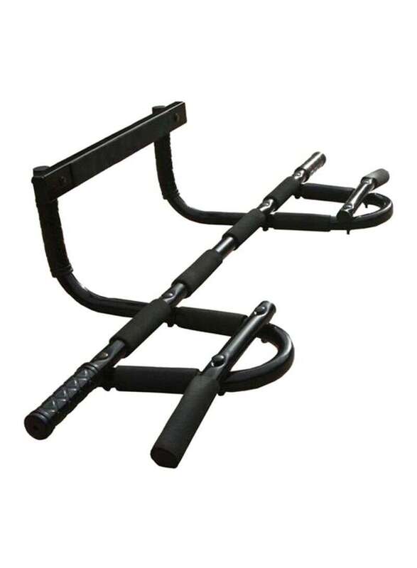 Door Gym Pull-Up Bar, Black