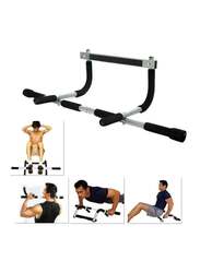 Iron Gym Total Upper Body Workout Pull-Up Bar, Black/Silver