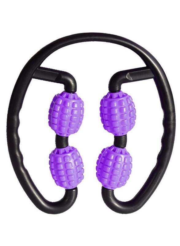 

Generic Trigger Point Massage Roller, 4 Piece, Purple/Black