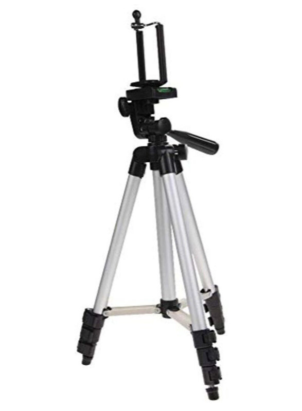 

NA Portable Flexible Tripod, Silver/Black