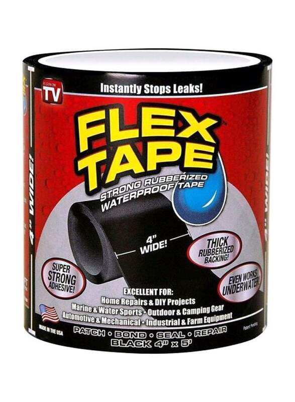 

Generic 5inch Rubber Waterproof Flex Tape, Black