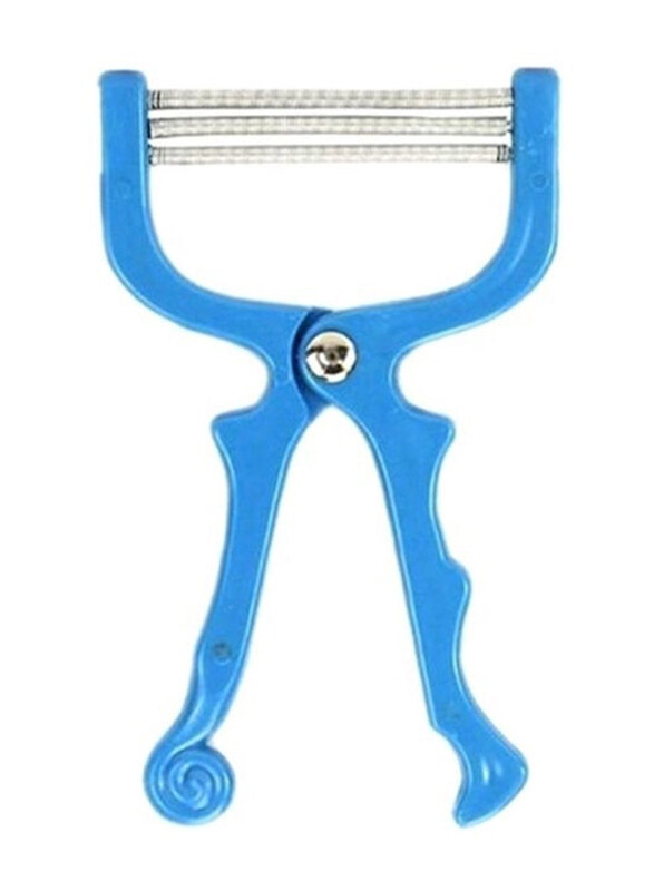 

Generic Manual Spring Clipper for Face and Neck, Blue/Silver