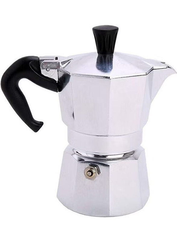 

Generic Moka & Coffee Maker, S270619940-a1, Silver/Black