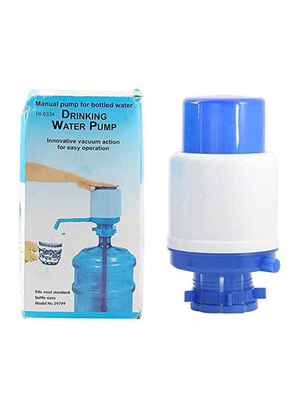 

Generic Drinking Manual Water Pump, Blue/White