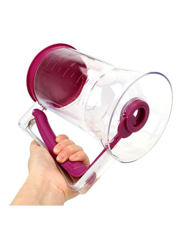 

Generic Manual Cake Batter Dispenser, Clear/Purple
